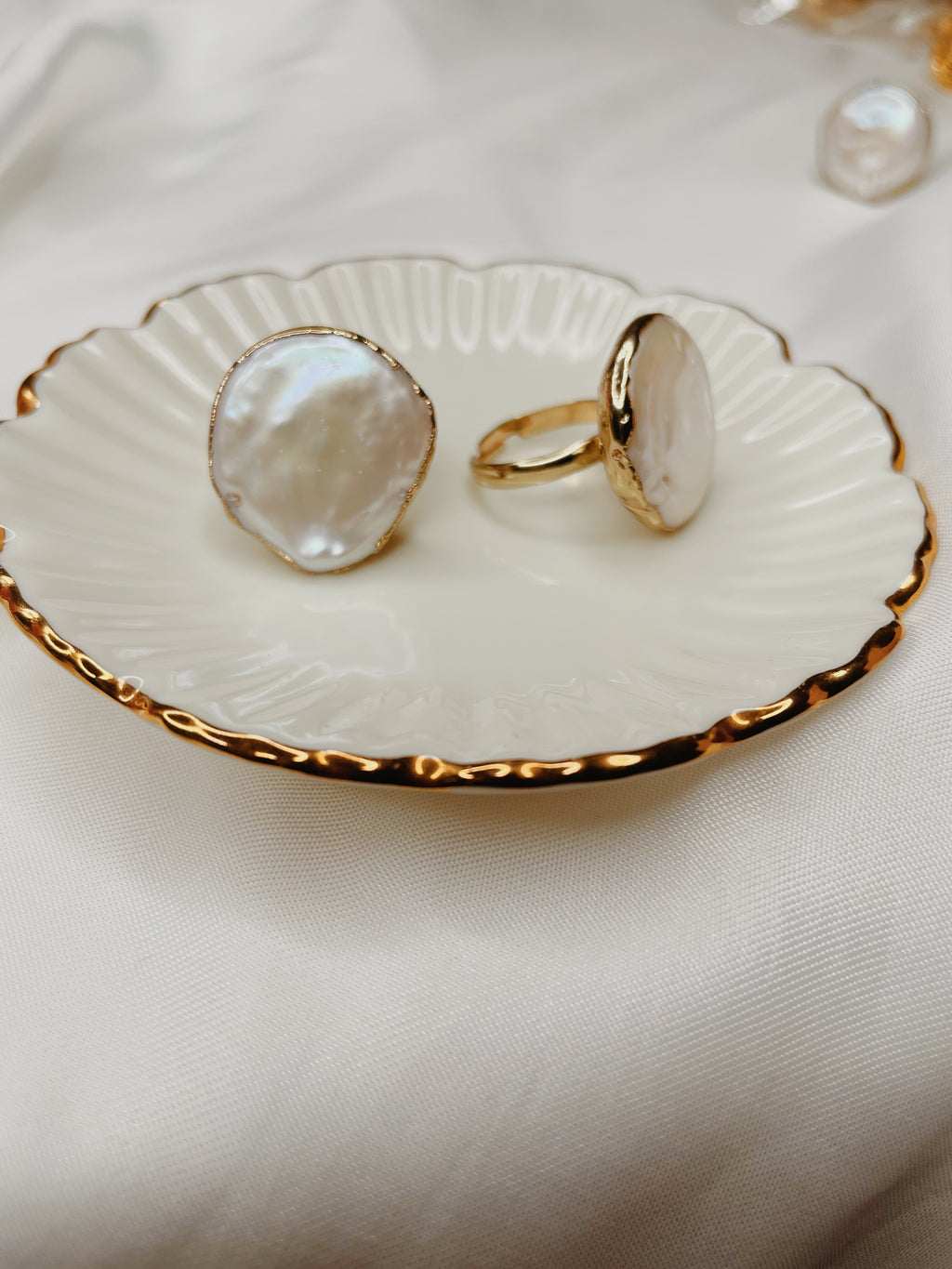 Large Pearl Ring | Sample